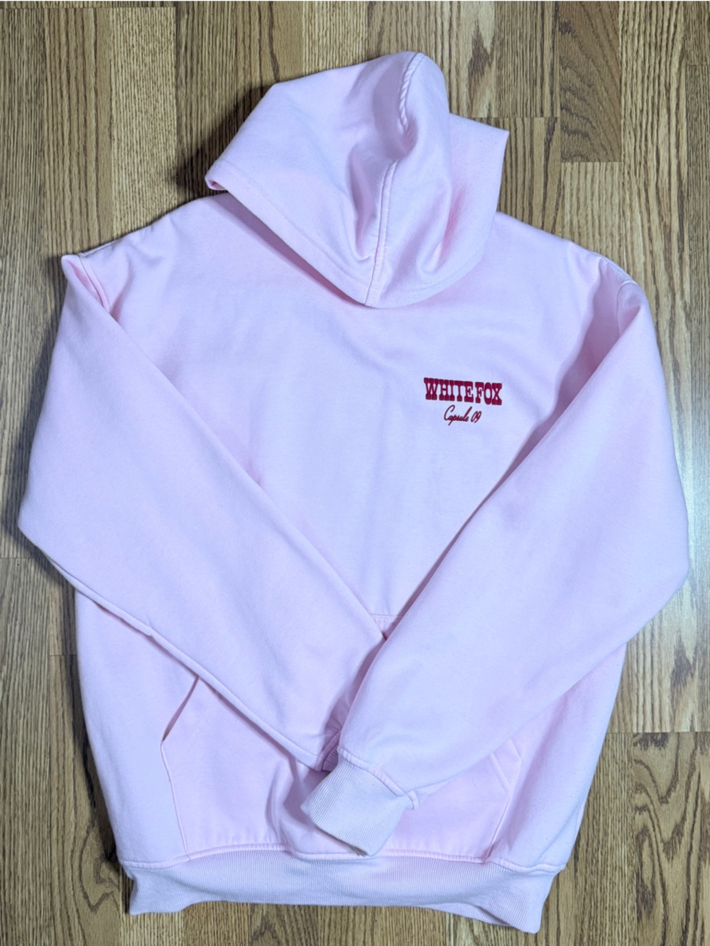Fox White Fox Red Logo Pullover